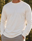 Faze Heavyweight Tee Off White Long Sleeve