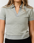 Titan Womens Polo Slate Green