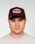 Fairway Essentials Dark Cherry Eagle Hat