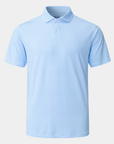 Elevation Polo Blue Houndstooth - Blue