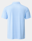 Elevation Polo Blue Houndstooth - Blue