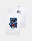 LE BYU Air Bear T-Shirt White Youth and KIds