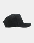 Black Full Cord Fade Hat - Black