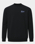 Rice Meridian Black Crewneck