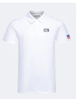 Crest 2.0 Polo White 4th of July 1776 Front