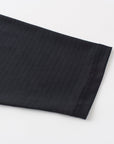 Hooded Cardinal Long Sleeve Black Workout Shirt - Cardinal