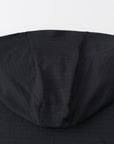 Hooded Cardinal Long Sleeve Black Workout Shirt