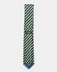 Immortal Green Christmas Stripe Tie