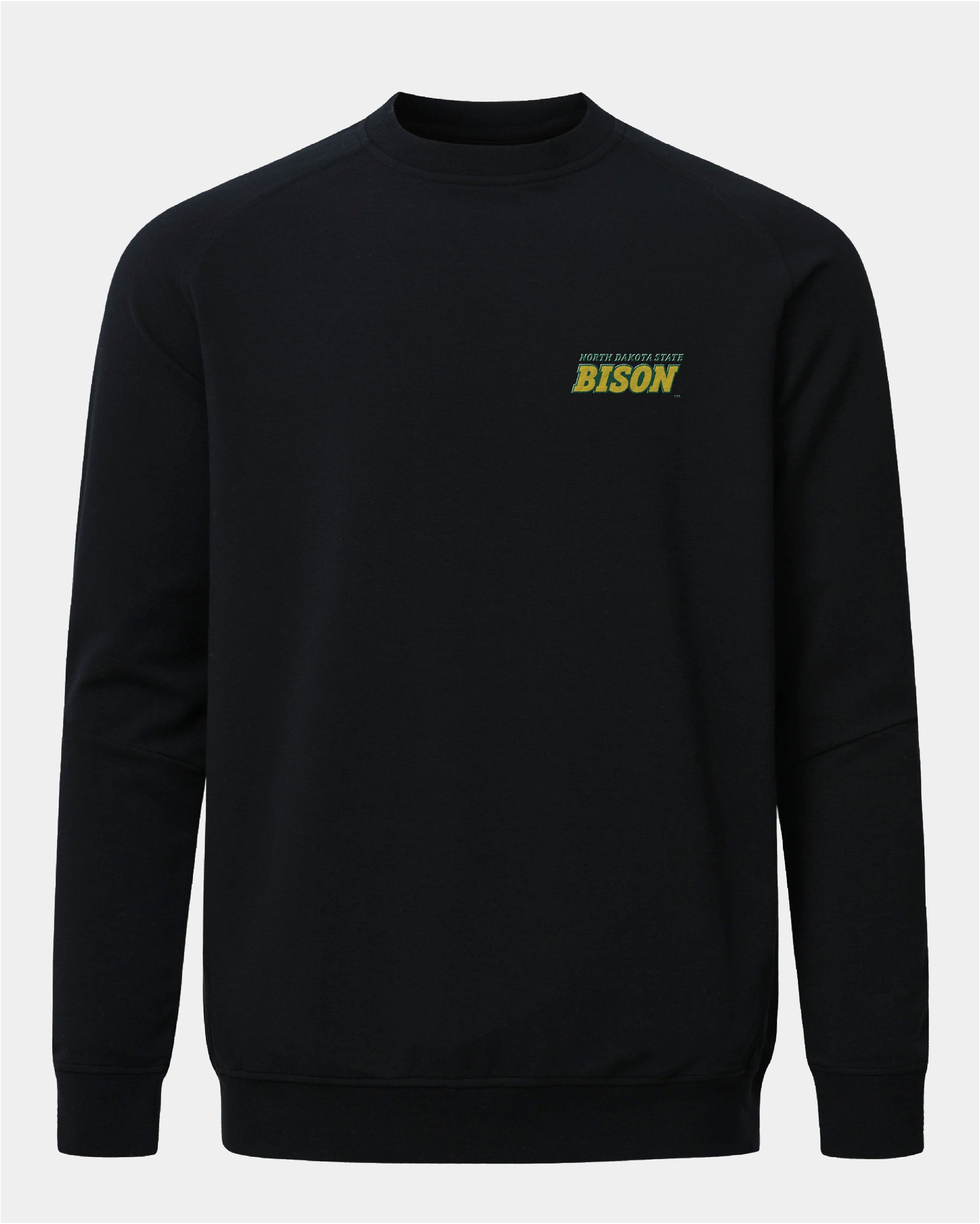 North Dakota State Meridian Black Crewneck
