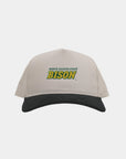 North Dakota State Cream Black Cord Brim Fade Hat