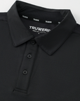 Crest 2.0 Polo Black Long Sleeve - 2.0 Black
