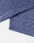 Elevation Polo Tiger Stripe Steel Blue - Blue