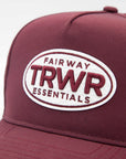 Fairway Essentials Dark Cherry Eagle Hat