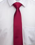 Immortal Maroon Dress Tie - Maroon