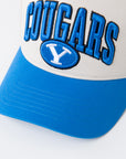 BYU Fade Hat Cougars Y Creme and Royal