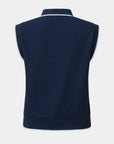 Vanguard Womens Sleeveless Polo Navy