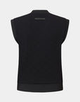 Titan Womens Blade Sleeveless Polo Black