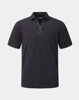 Legacy Black Polo Front