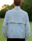 Golf Drive Performance Jacket Light Grey Back