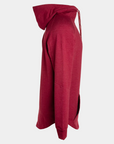 Scuba Heather Maroon Hoodie - Heather
