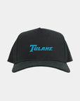 Tulane Black Fade Hat