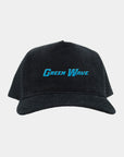 Tulane Black Full Cord Fade Hat