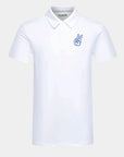 SMU Crest 2.0 Polo White