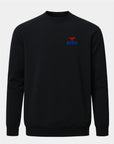 SMU Meridian Black Crewneck