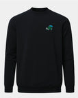 Tulane Meridian Black Crewneck
