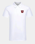 UofU Crest 2.0 Polo White