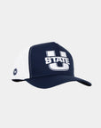 Fade Hat Navy Uniform Hat Utah State