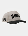 USU Fade Hat Natural and Houndstooth Aggies Arch