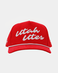 UofU Unstructured Rope Hat Red UTES