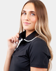 Monarch Womens Polo Black