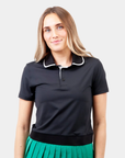 Monarch Womens Polo Black