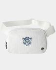 BYU Static White Crossbody