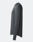 Cardinal Long Sleeve Charcoal Workout Shirt - Cardinal