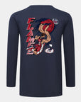 Liberty Slam Dunk Spectacle 2.0 Navy Long Sleeve T-Shirt