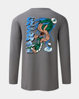 Tulane Slam Dunk Spectacle 2.0 Charcoal Long Sleeve