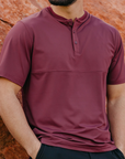 Crown Blade Polo Dark Cherry