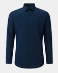 Phenom Professional Long Sleeve True Navy Dress Shirt