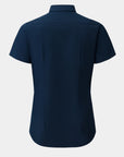 Phenom Classic True Navy Short Sleeve Dress Shirt - Navy