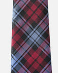 Immortal Blue Red & Black Plaid Tie - Red &