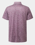 Elevation Polo Tiger Stripe Mauve - Mauve