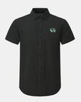 UVU Phenom Classic Black Short Sleeve Dress Shirt