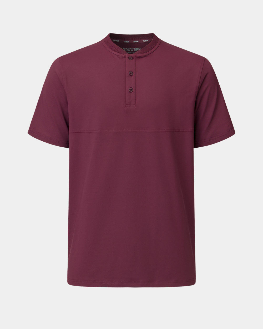 Crown Blade Polo Dark Cherry Front