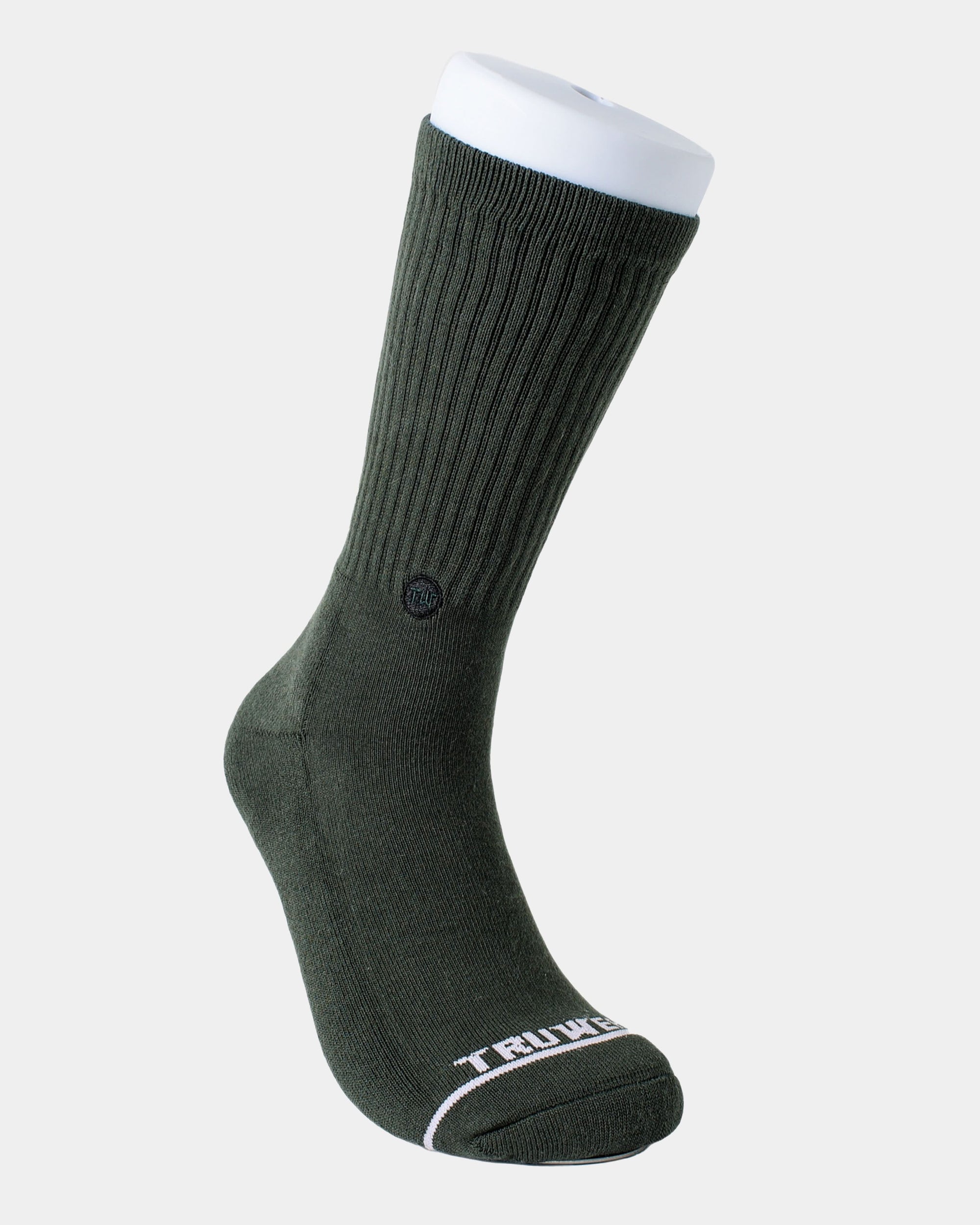 Paramount Dark Green Dress Socks - Green