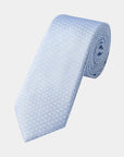 Elite Silk Tie T Pattern Light Blue