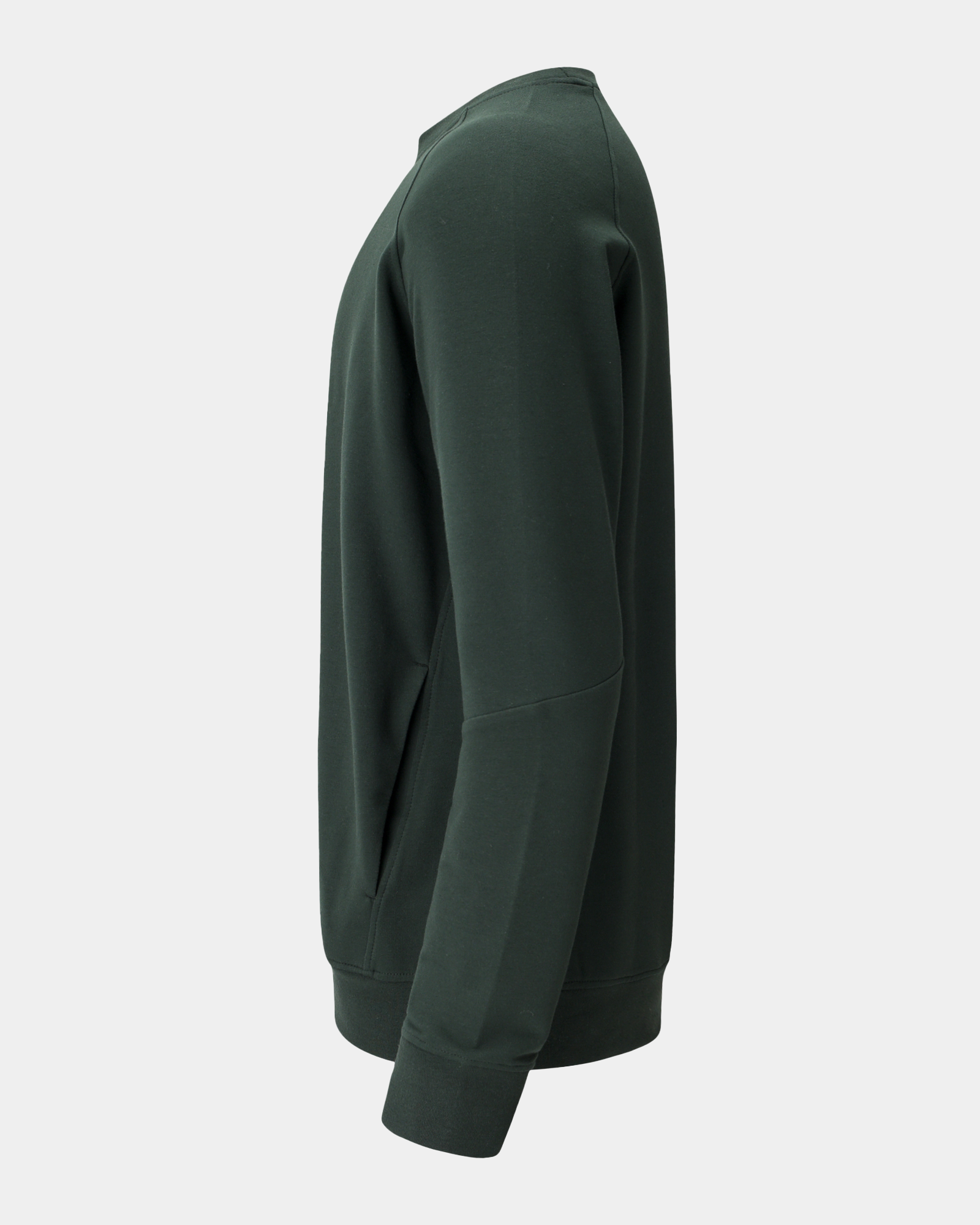 Meridian Dark Green Crewneck - Green
