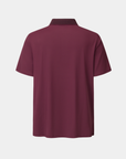 Monarch Polo Dark Cherry Back